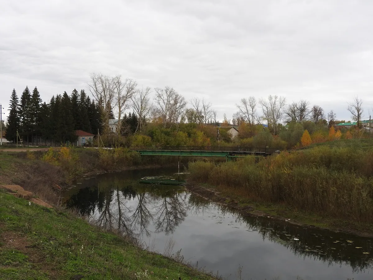 Река Усолка в Красноусольском