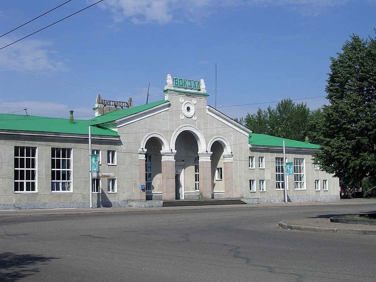 Здание железнодорожного вокзала Стерлитамака